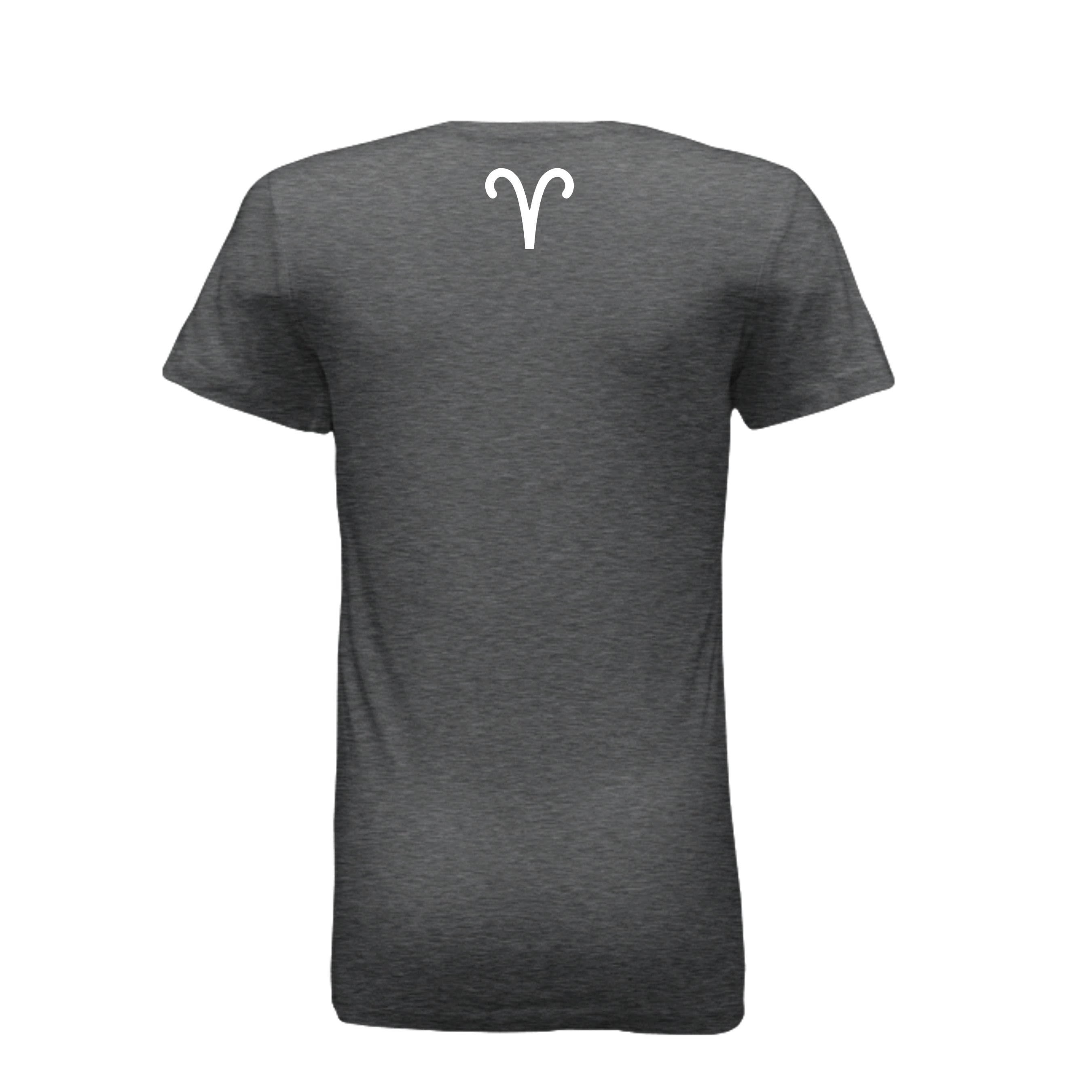 DRK GREY HEATHER - 6004 - BACK