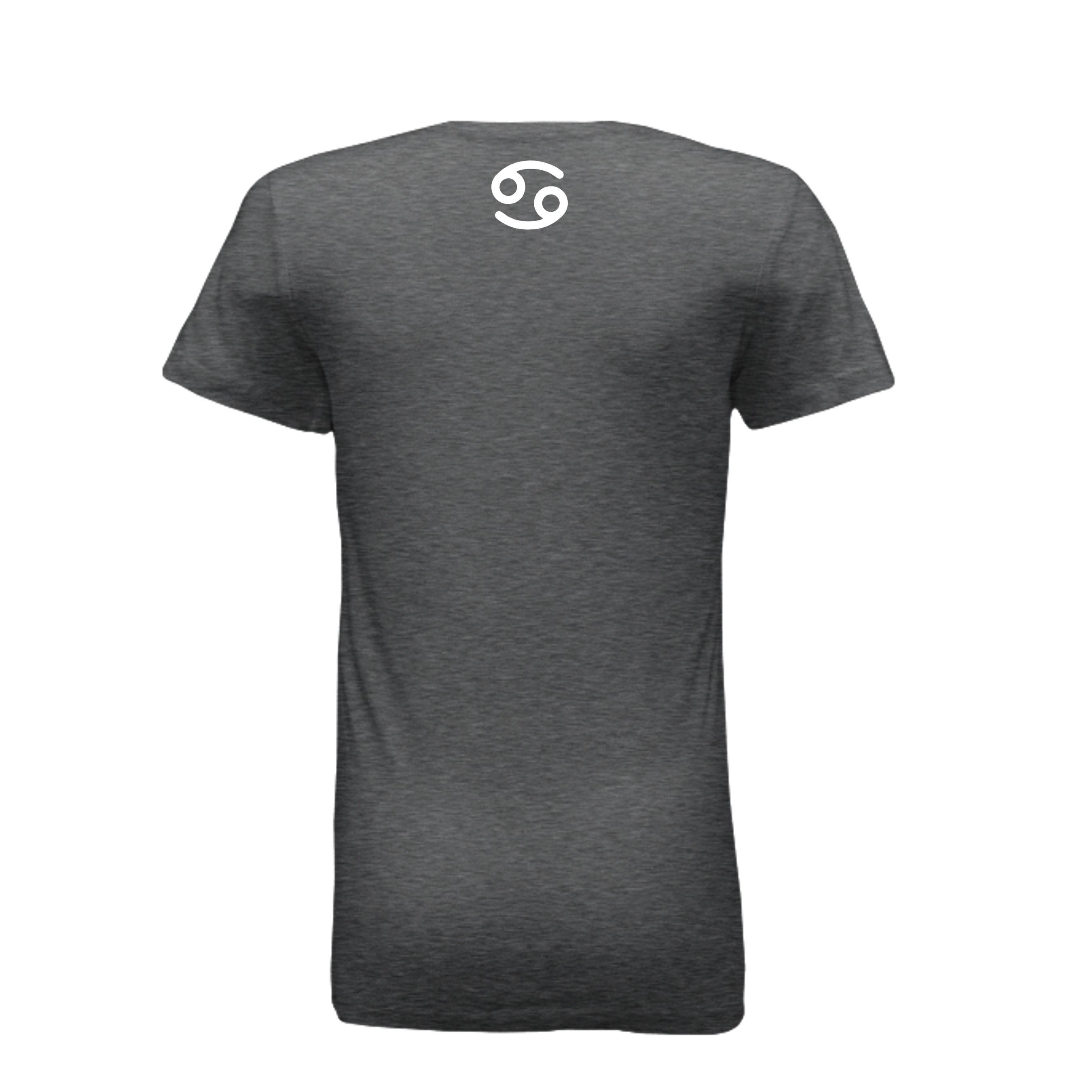 DRK GREY HEATHER - 6004 - BACK