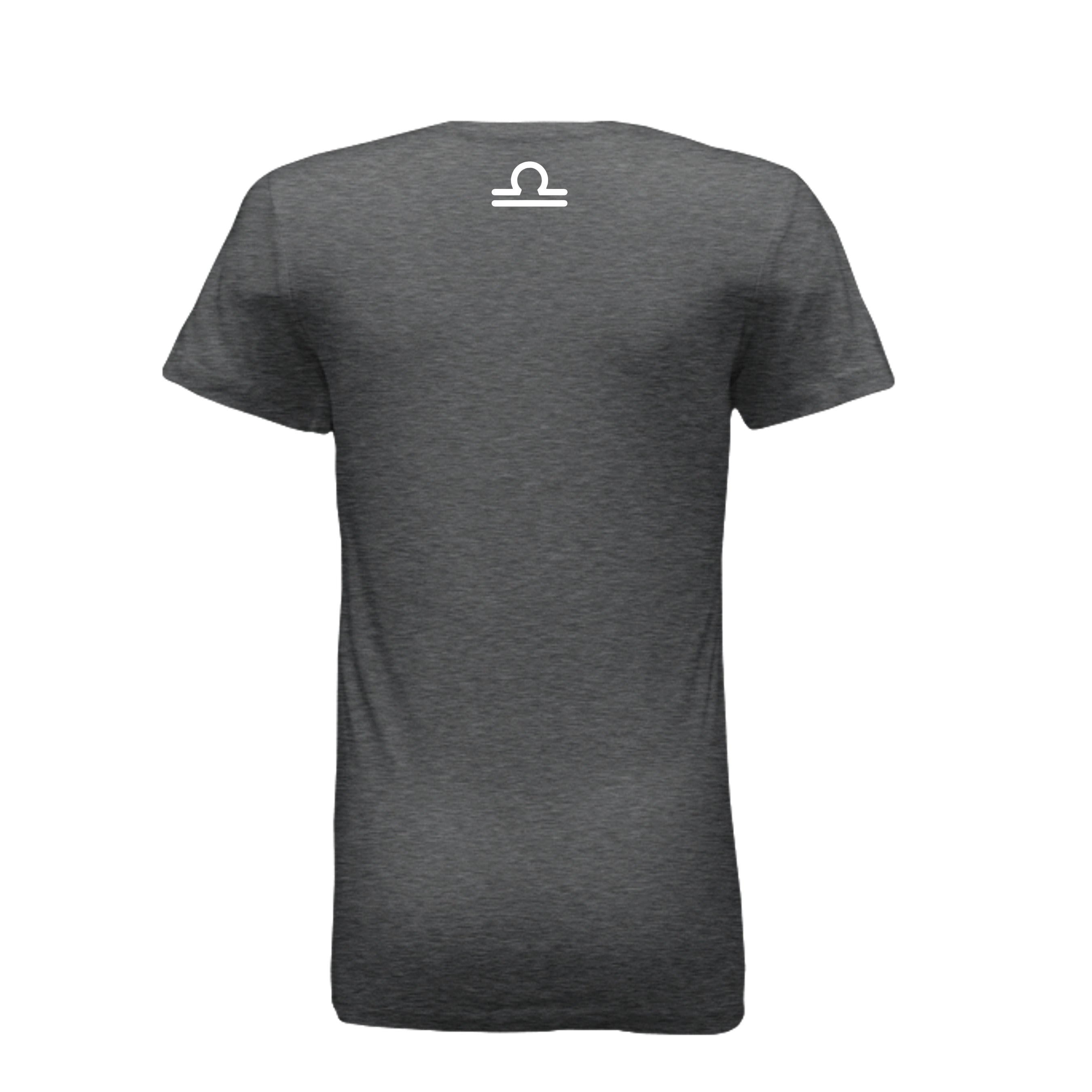 DRK GREY HEATHER - 6004 - BACK